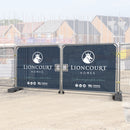 Heras Fence Vehicle Gate Cover