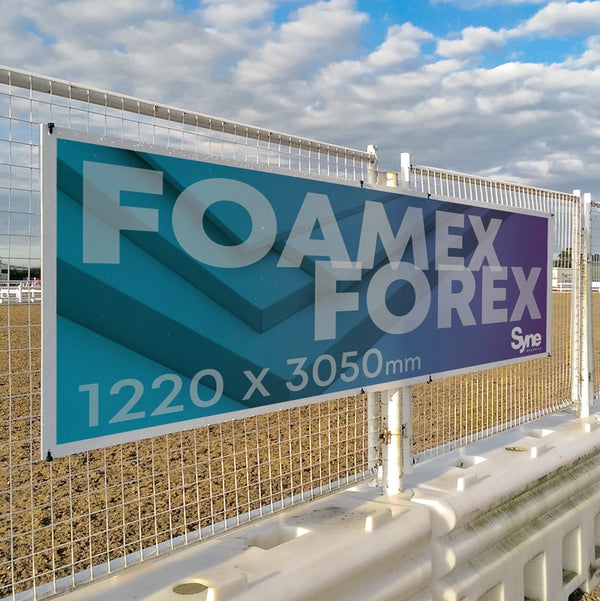 1220 x 3050mm - Foamex / Forex Sheet Printed