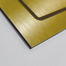 Brushed Effect - ACM Dibond Printed Board