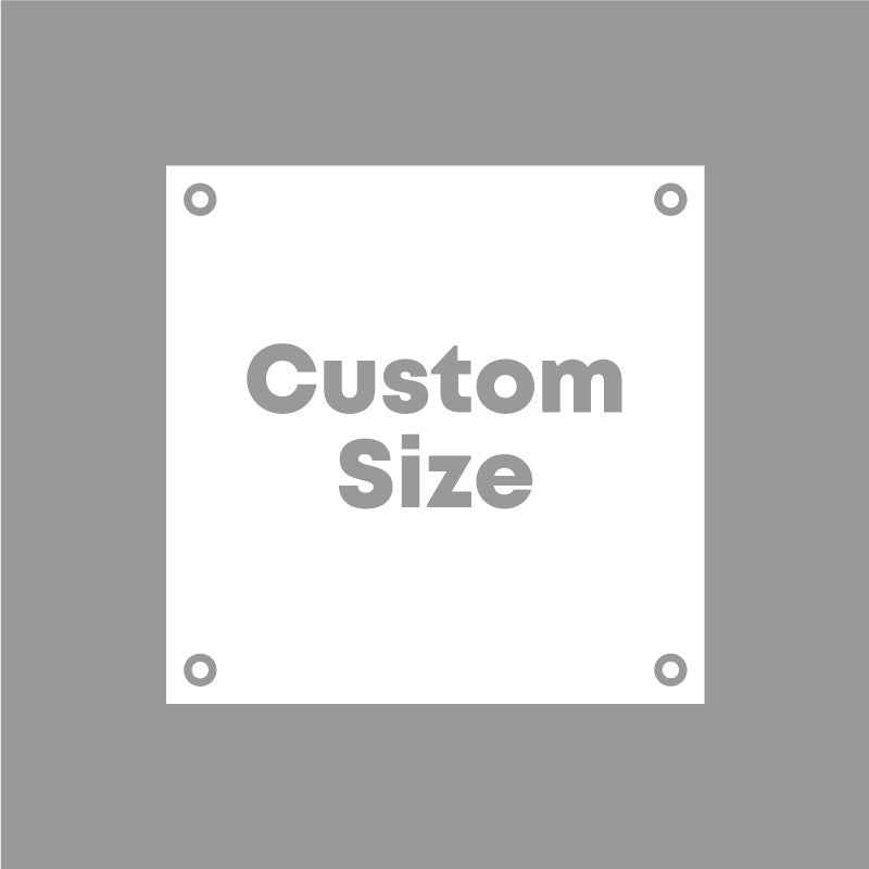 Custom Size - Short Term Removable Graphics