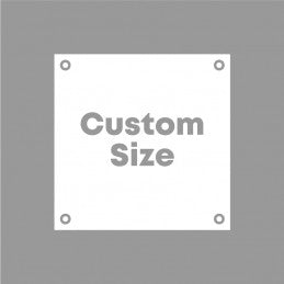 Heavy Duty Custom Sized PVC Banners - 550gsm Coated - £18.50 per sqm