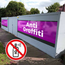 Hoarding Boards with Anti Graffiti Laminate