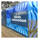 Hoarding Boards with Gloss Laminate