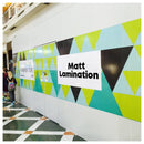 Hoarding Boards with Matt Laminate