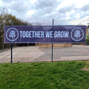 Mesh Banner - 370gsm Fire Rated - Hem & Eyelets - £18 per sqm