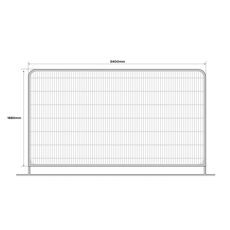 Mesh Heras Fence Cover | Upload any Artwork | Syne Graphics