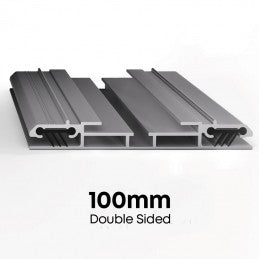Tension Fabric 100mm Double Sided Profile System