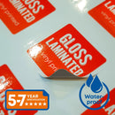 5-7yr Vinyl Printed Sticker - Gloss Laminate - £40 per sqm