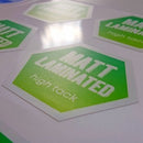 Matt Laminated Printed Sticker